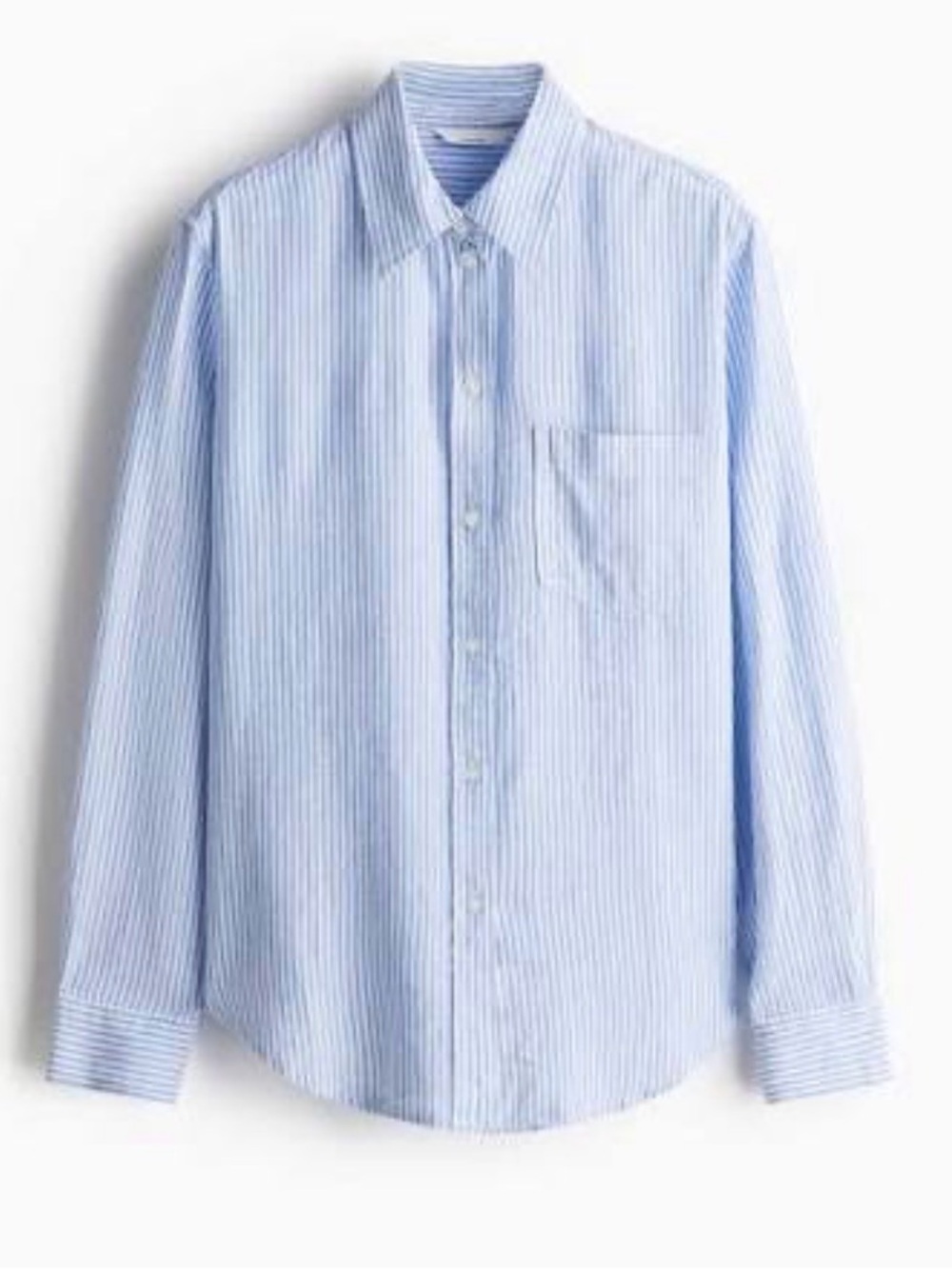 H&M striped linen shirt